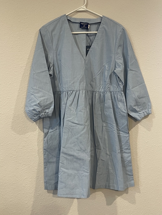 United By Blue Dresses & Skirts - NWT United By Blue Impact Collection Womens Blue Tiered Long‎ Sleeve Mini Dress
